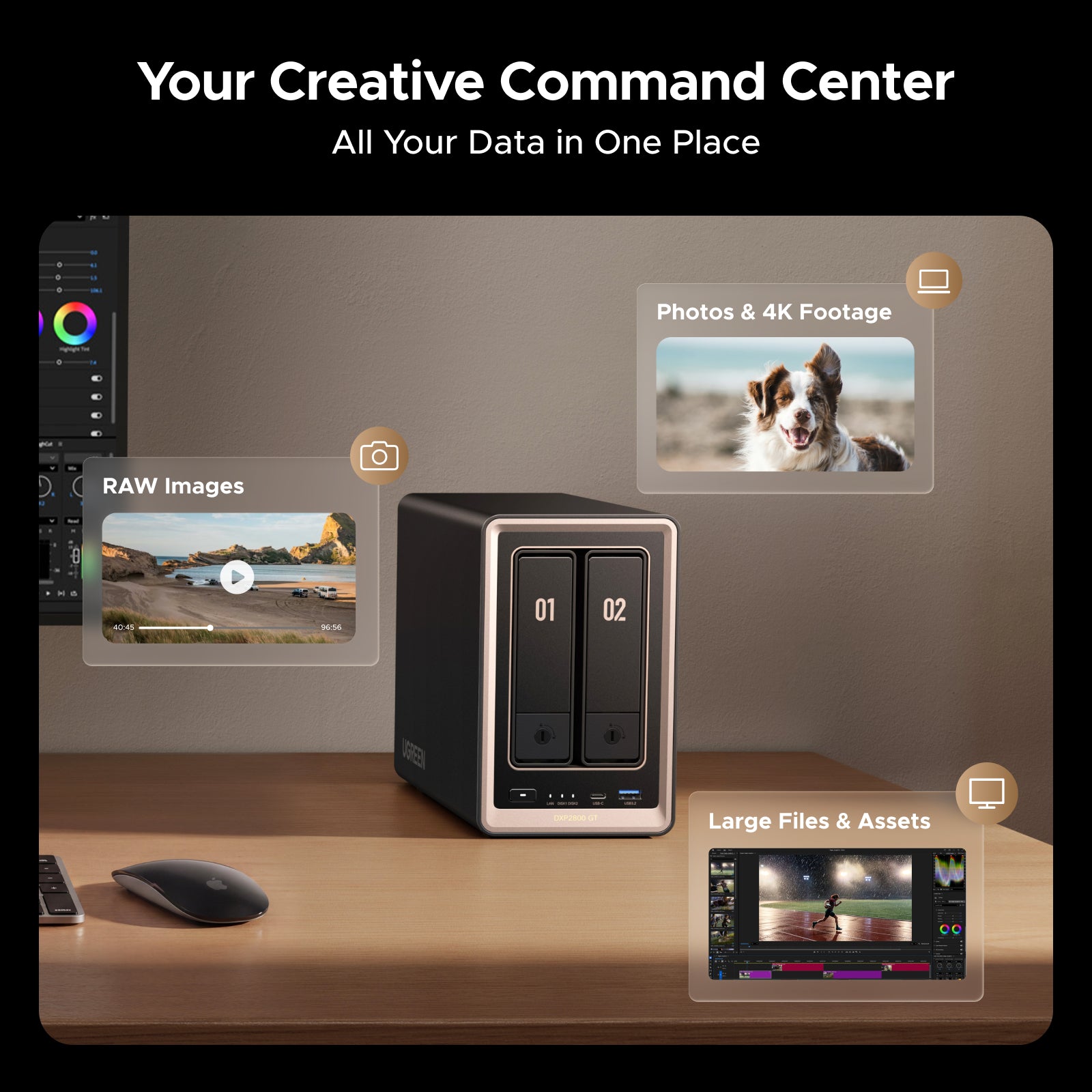 UGREEN NASync DXP2800 GT — Your Files Stay Home – UGREEN NAS EU