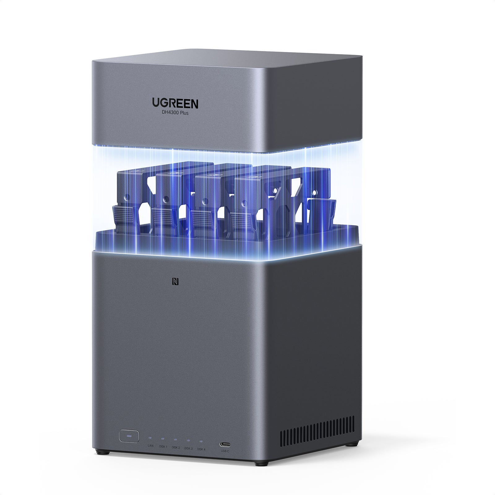 UGREEN NAS DH4300 Plus 4ベイ最大120TB 120TB 4-Bay Photo Backup NAS with 2.5GbE Port – UGREEN NAS US