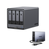 UGREEN 4 bay NAS & UPS – 136TB Storage & Data Protection