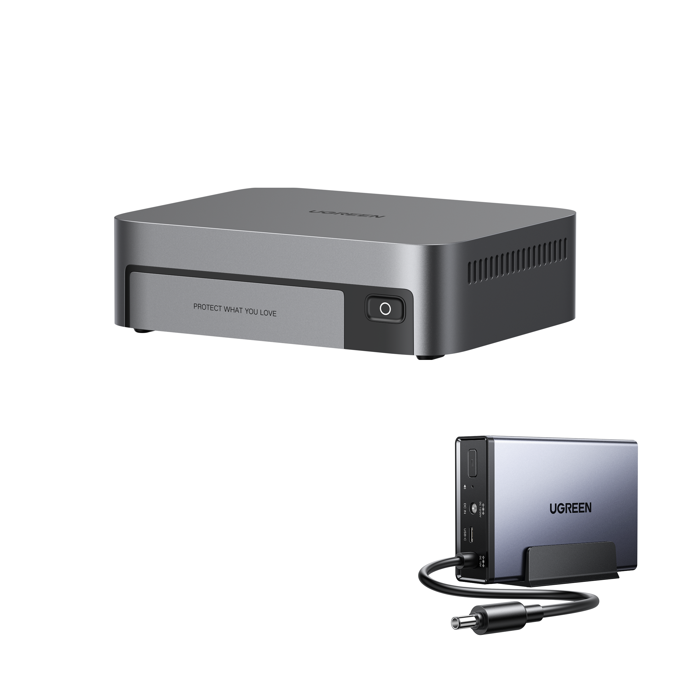 DXP480T Plus + 120W DC UPS