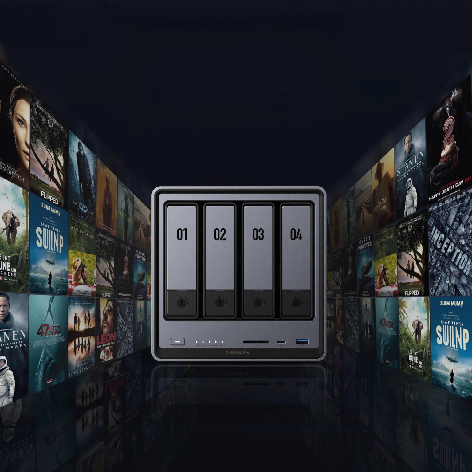 Storage Up to 144TB