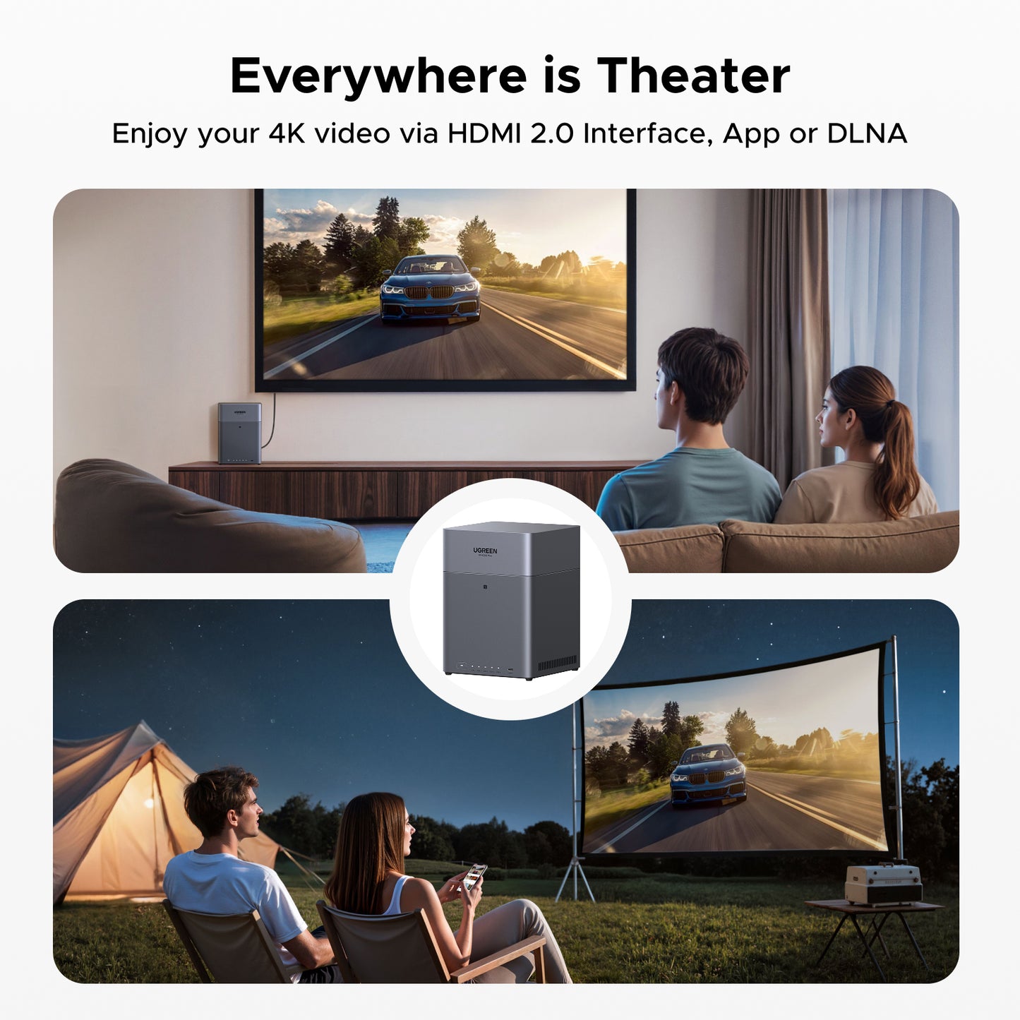 UGREEN NASync DH4300 Plus 4-Bay 120TB NAS