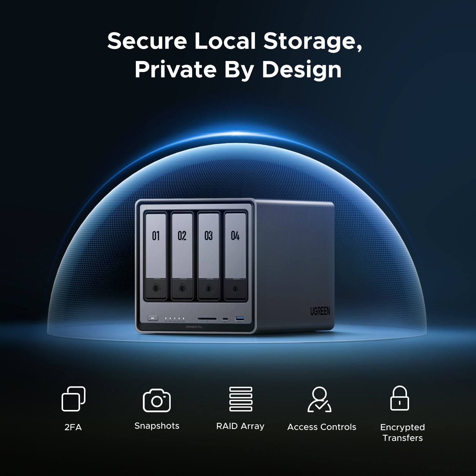 UGREEN NASync DXP4800 Pro | 4-Bay NAS | Up to 136TB – UGREEN NAS EU