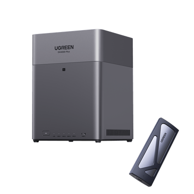 DH4300Plus + M.2 NVMe SSD Enclosure