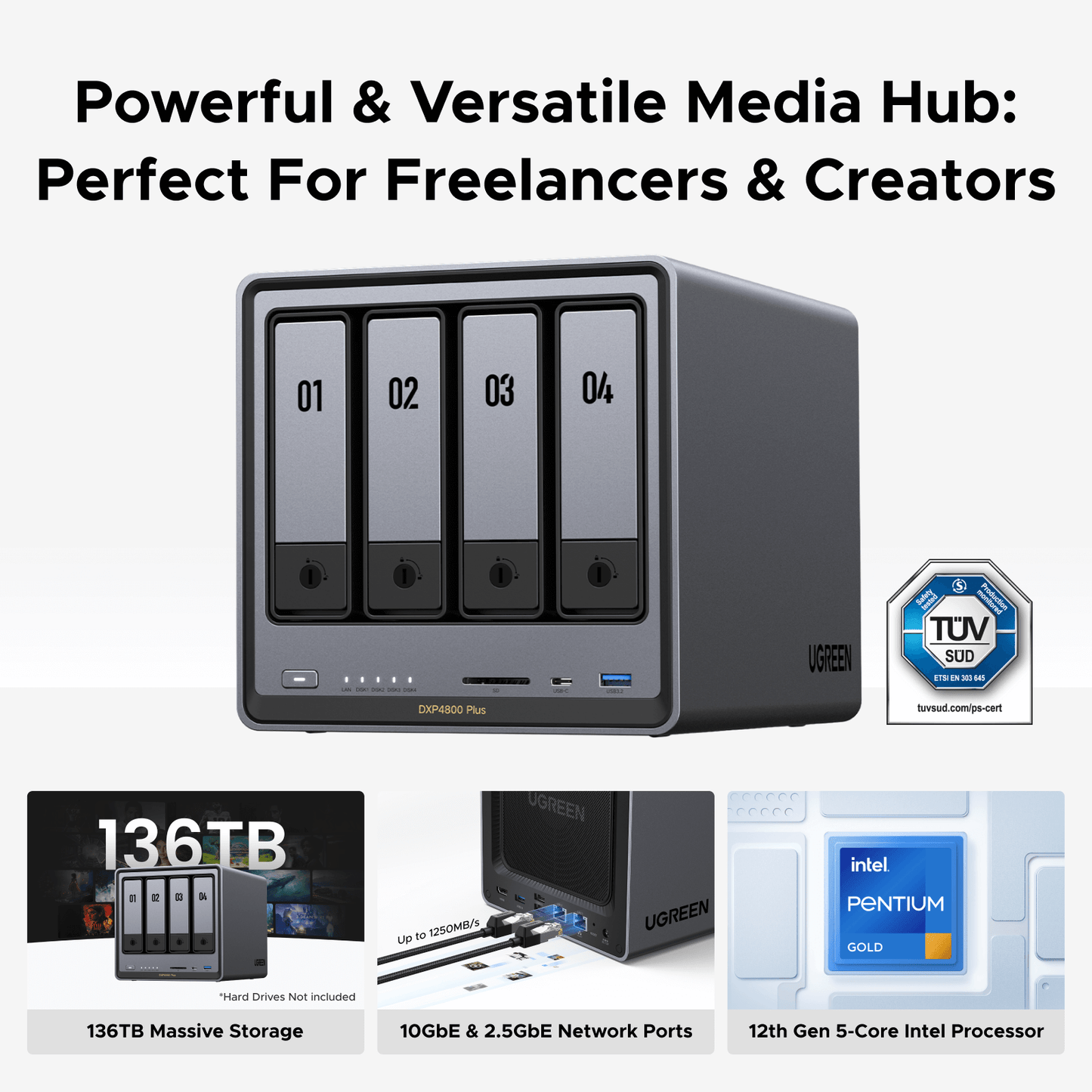 High-Performance NAS | 4-Bay NAS Storage – UGREEN NAS EU High-Performance NAS | 4-Bay NAS Storage – UGREEN NAS EU