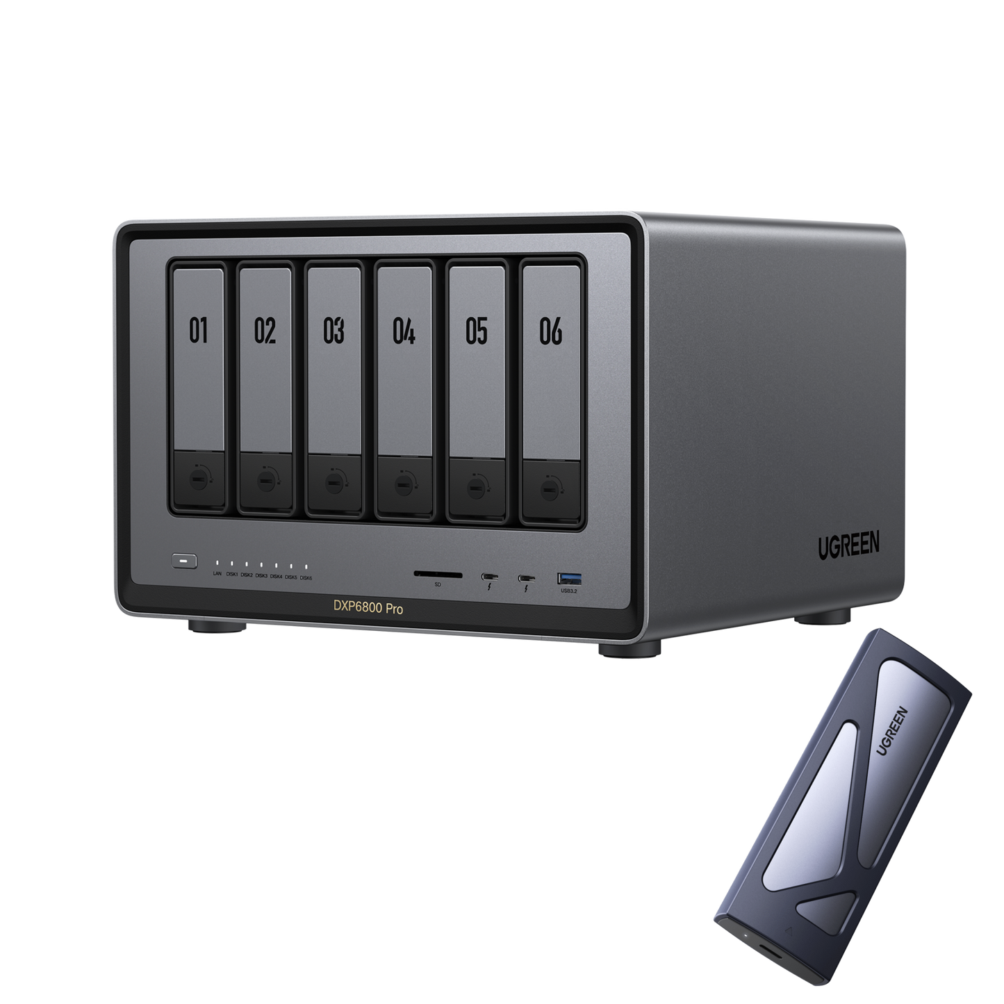 UGREEN 6-Bay NAS Server | 196TB Storage & 10GbE Ports – UGREEN NAS EU UGREEN 6-Bay NAS Server | 196TB Storage & 10GbE Ports – UGREEN NAS EU