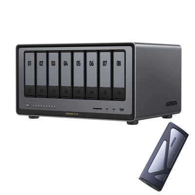 UGREEN 8-Bay NAS Server | Massive 256TB Storage & 10GbE Ports UGREEN 8-Bay NAS Server | Massive 256TB Storage & 10GbE Ports